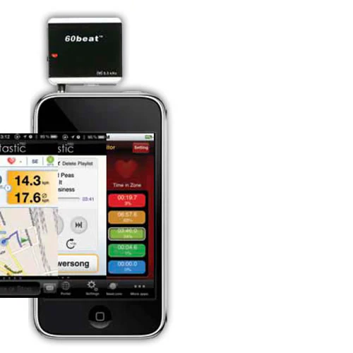 60beat Heart Rate RX Receiver/ Dongle für iPhone inkl. Brustgurt - Image 4