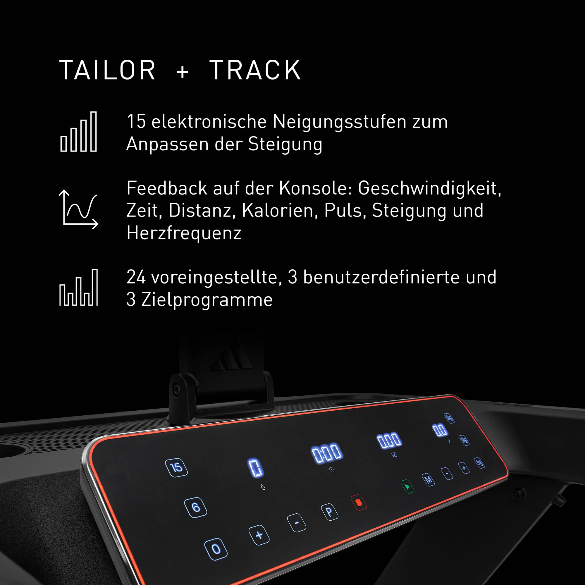 adidas T-23 Bluetooth Laufband - Image 10