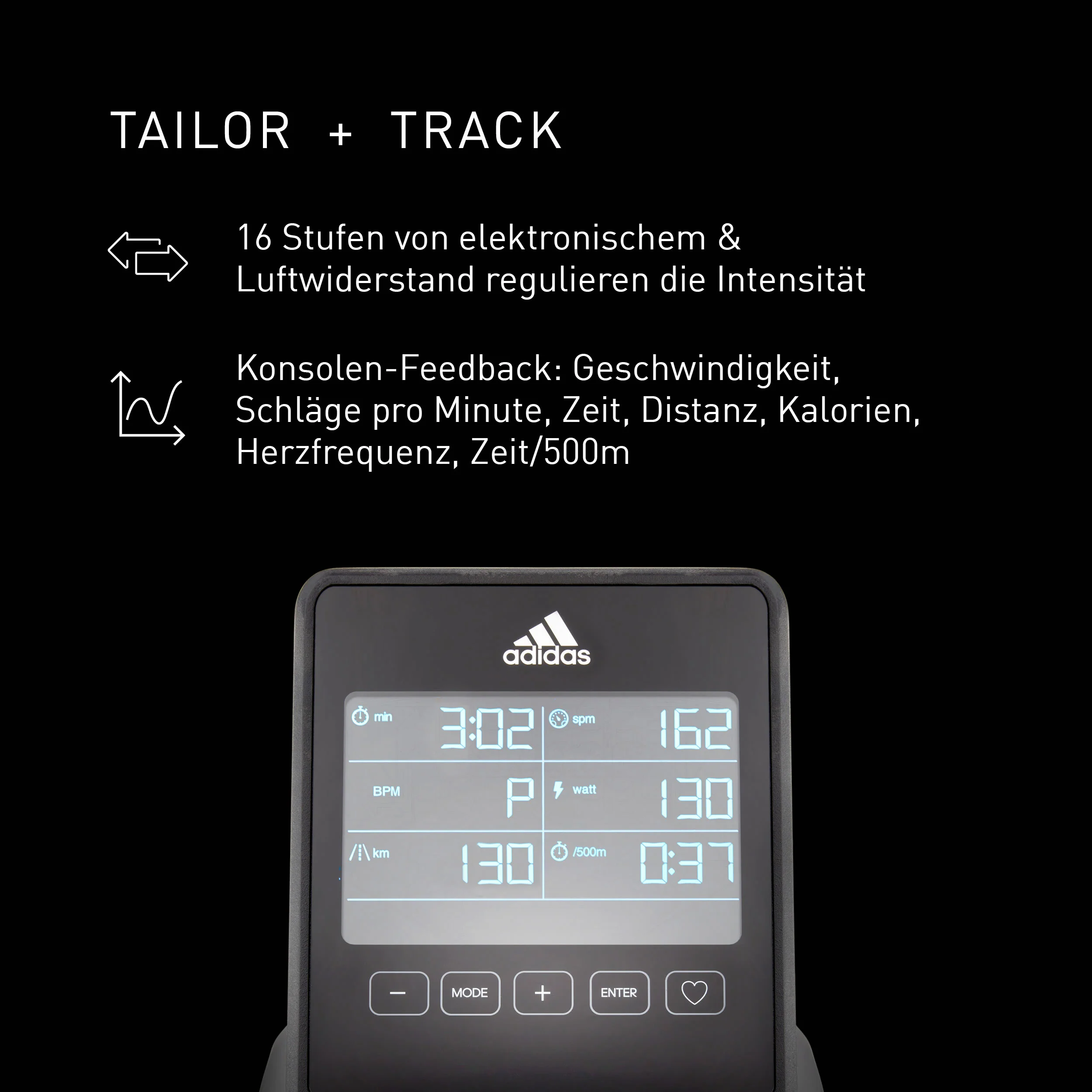 adidas R-21x Rudergerät Rower - Image 6