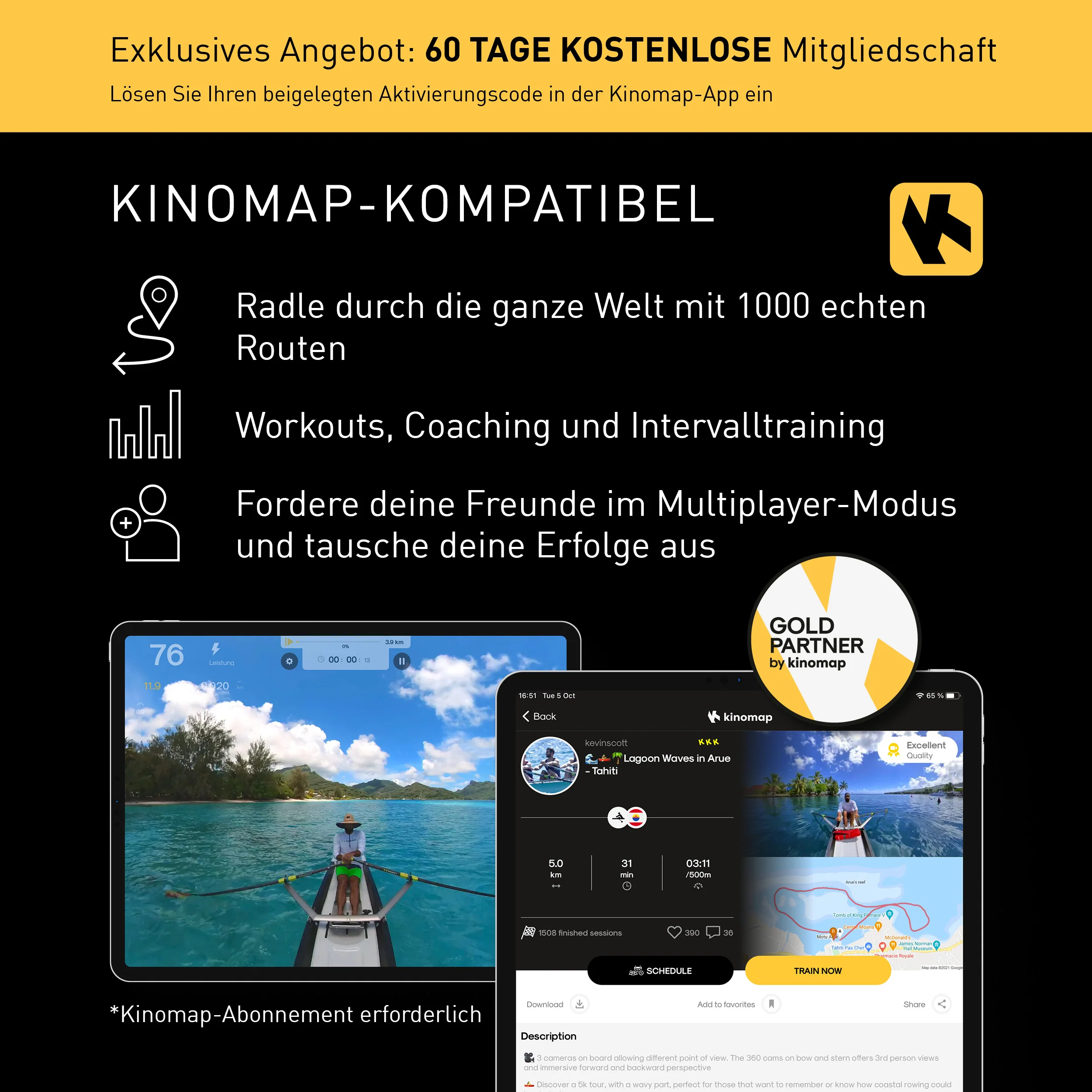 adidas R-21 Water Rower Bluetooth Wasserrudergerät - Image 7