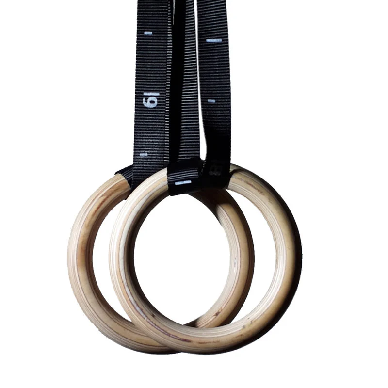 CARDIOfitness Holz-Gymnastikringe - Image 6