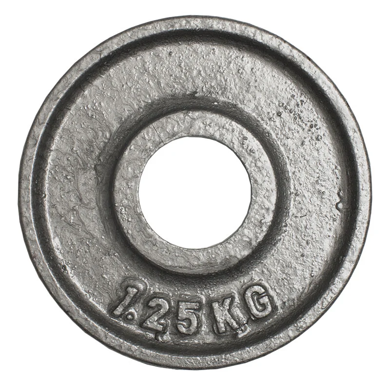 CARDIOfitness Olympia-Hantelscheibe Hammerschlag 50mm 1,25kg