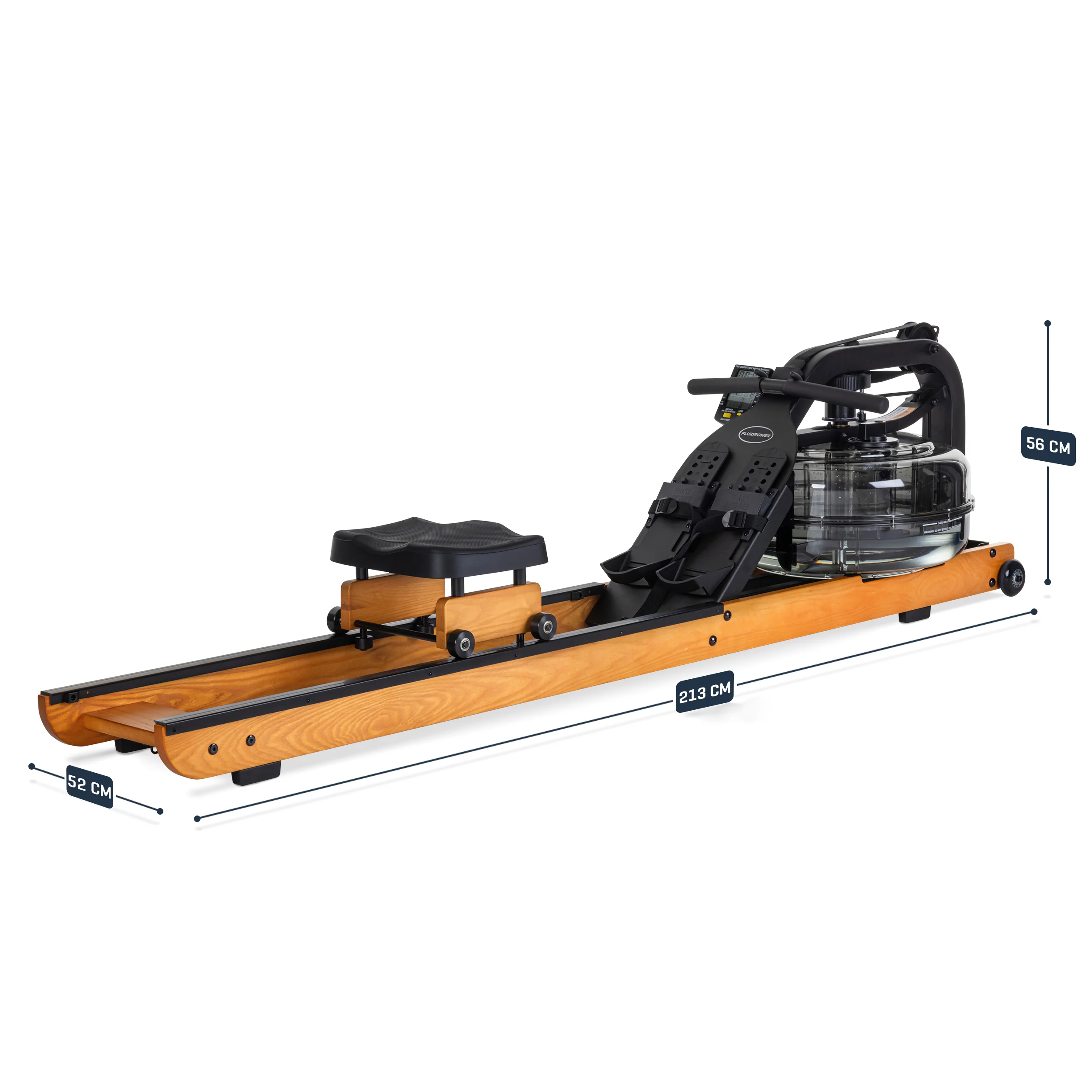 Fluid Rower Rudergerät Apollo Plus Esche - Image 11