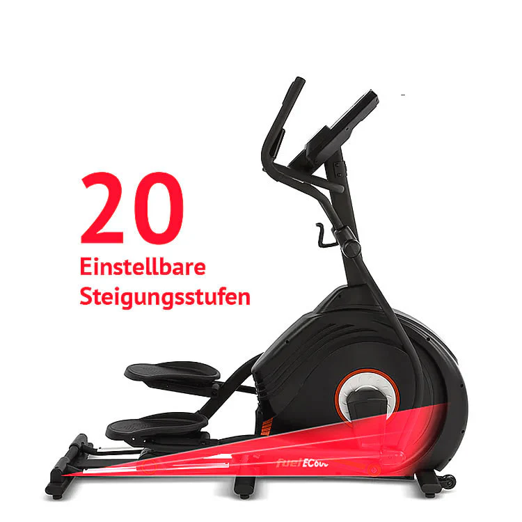 FUEL Fitness EC600 Crosstrainer mit Steigung - Image 3