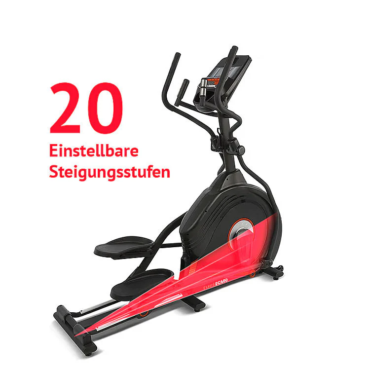FUEL Fitness EC600 Crosstrainer mit Steigung - Image 6