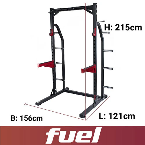 FUEL Fitness HR400 Half Cage mit Hantelscheibenständer - Image 4