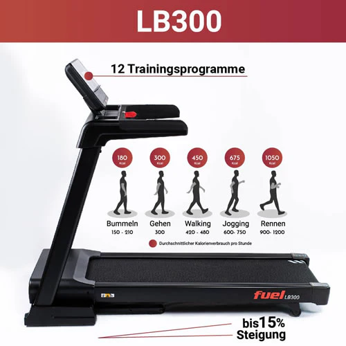 FUEL Fitness Laufband LB300 - Image 5