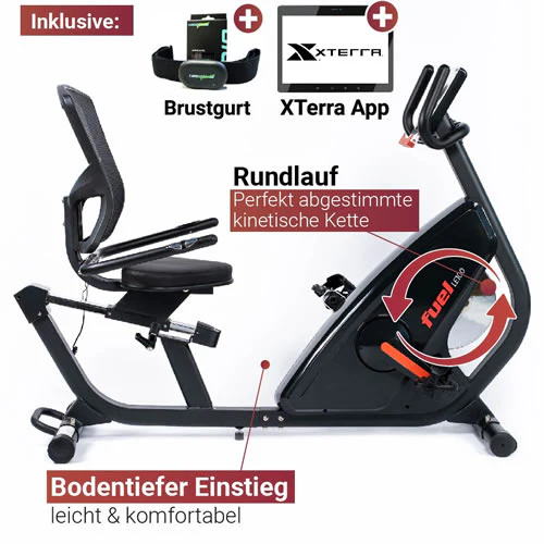 FUEL Fitness Liegeergometer LE100 - Image 3