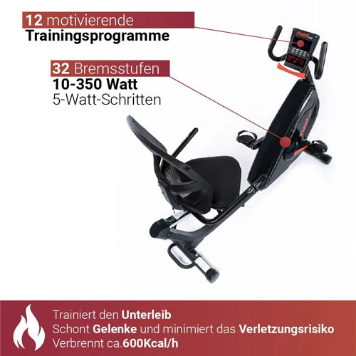 FUEL Fitness Liegeergometer LE100 - Image 5