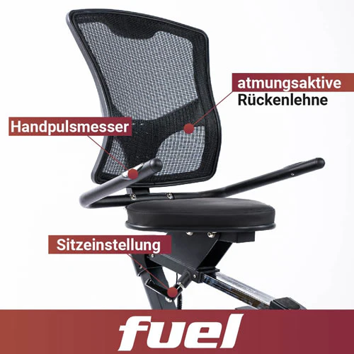 FUEL Fitness Liegeergometer LE100 - Image 6