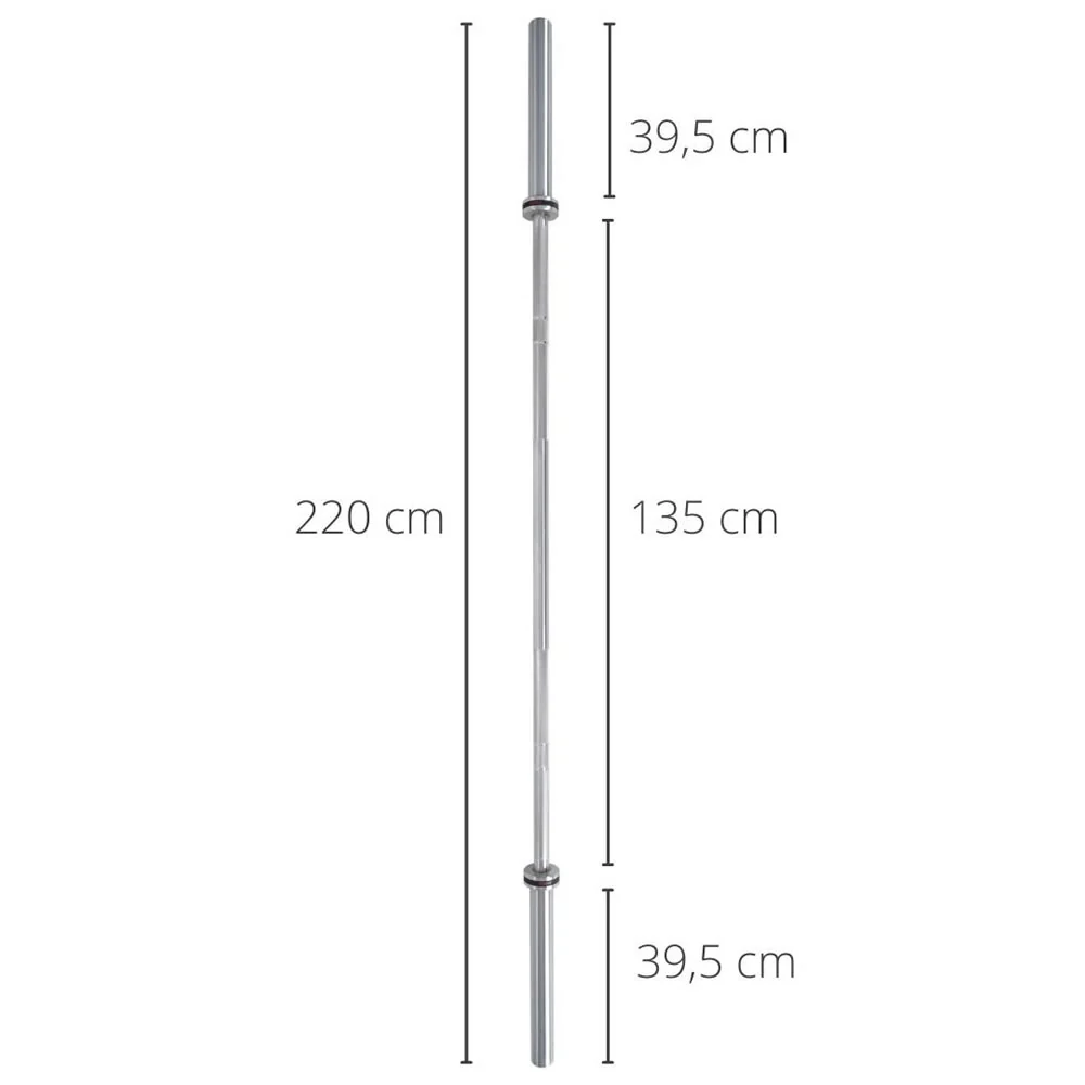 FUEL Fitness Olympia Langhantelstange Pro 220cm bis 680kg inkl. Schnellverschlüsse - Image 10