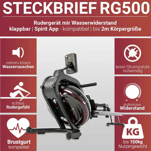 FUEL Fitness Rudergerät RG500 - Image 8