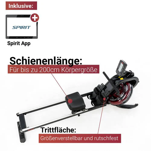 FUEL Fitness Rudergerät RG500 - Image 9