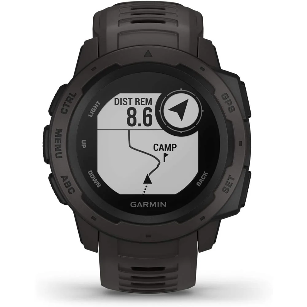 Garmin Instinct Schiefergrau/Schwarz GPS-Outdooruhr - Image 2
