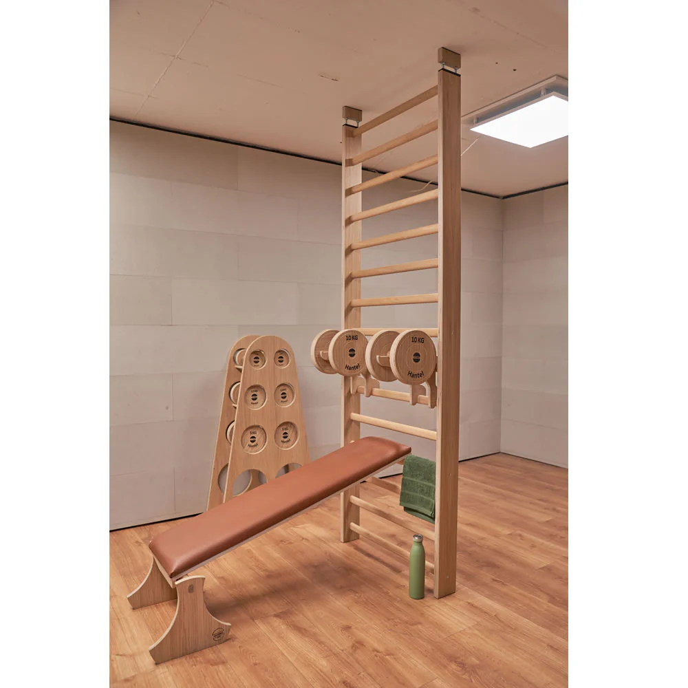 Heimholz ANNA Sprossenwand Birke 180-255cm - Image 5