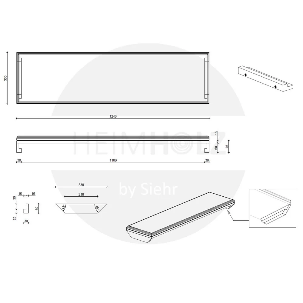 HEIMHOLZ Schrägbrett für Sprossenwand - Image 6