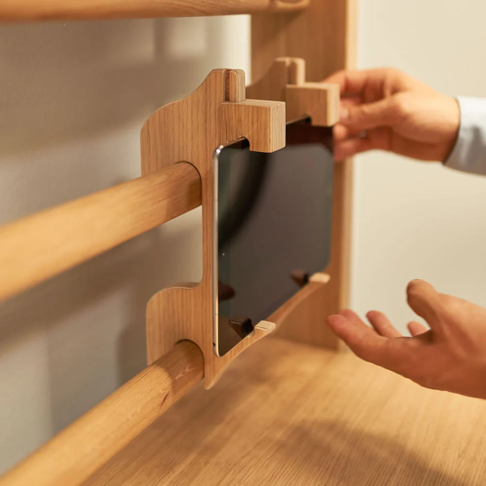 Heimholz Tablethalterung für Sprossenwand - Image 11