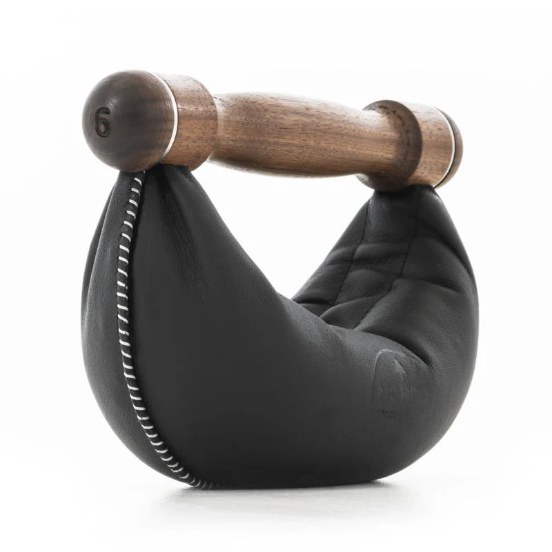 NOHrD Swing Board Nussbaum-Set Leder Schwarz - Image 3