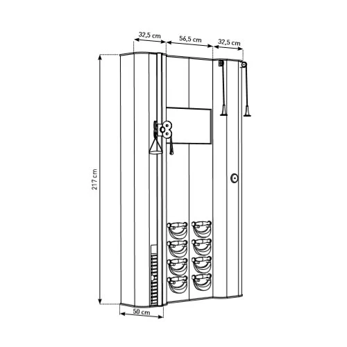 NOHrD Wall Compact Eiche - Image 4