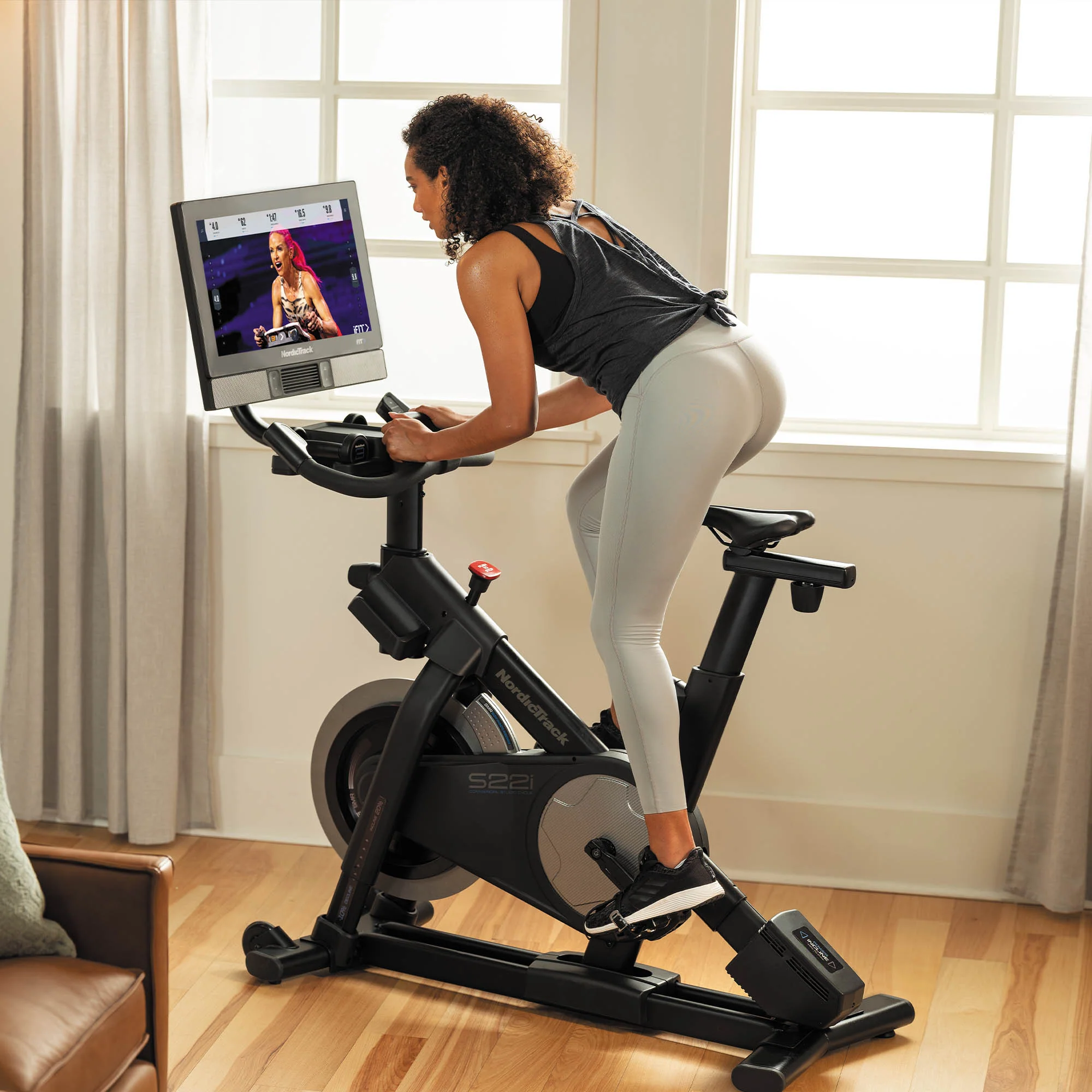 NordicTrack Commercial S22i Studio Indoor Cycle - Image 2