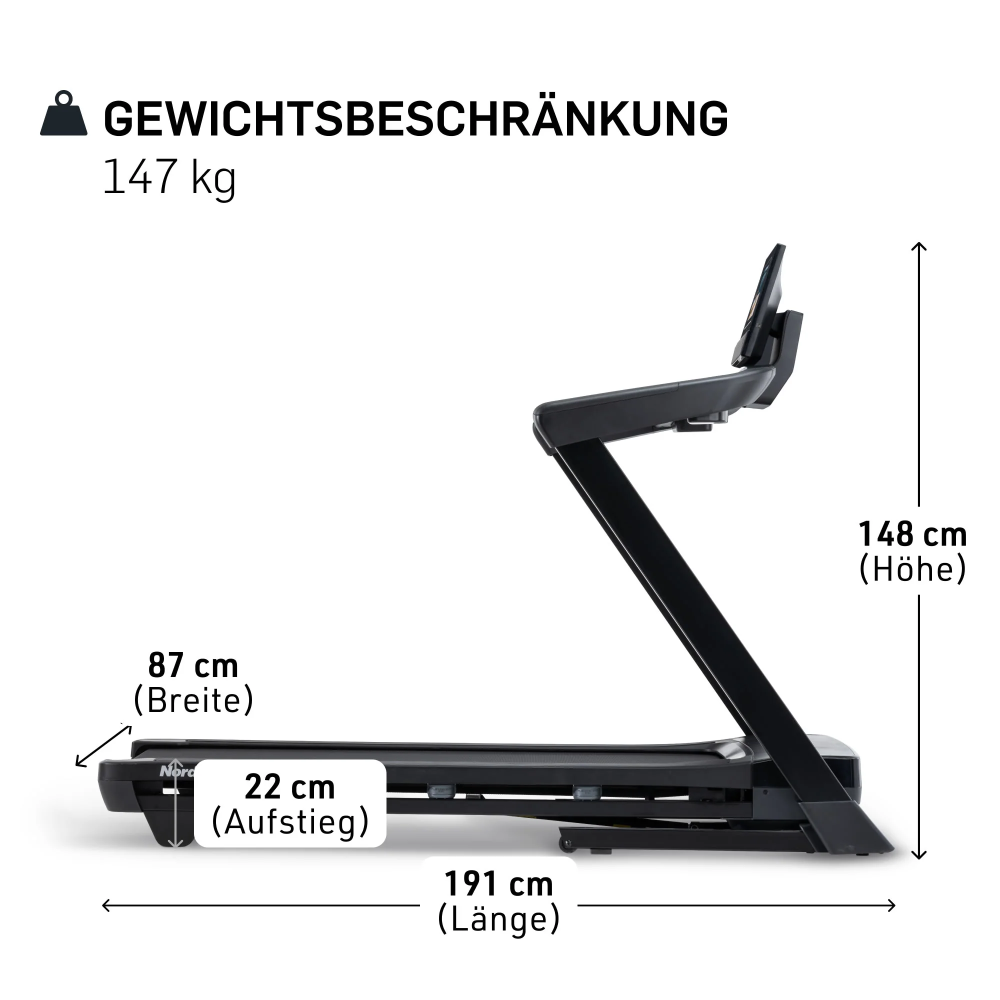 NordicTrack T Series 10 Laufband - Image 3