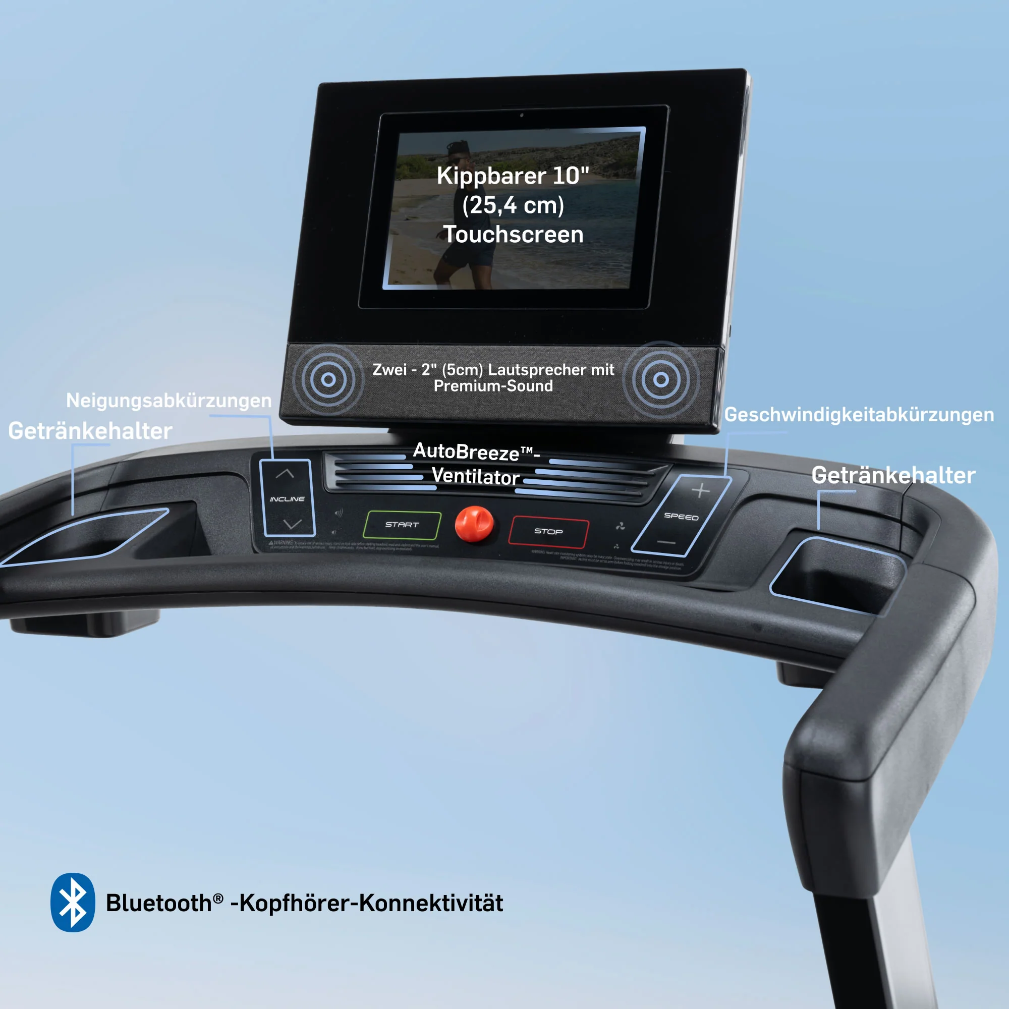 NordicTrack T Series 10 Laufband - Image 6