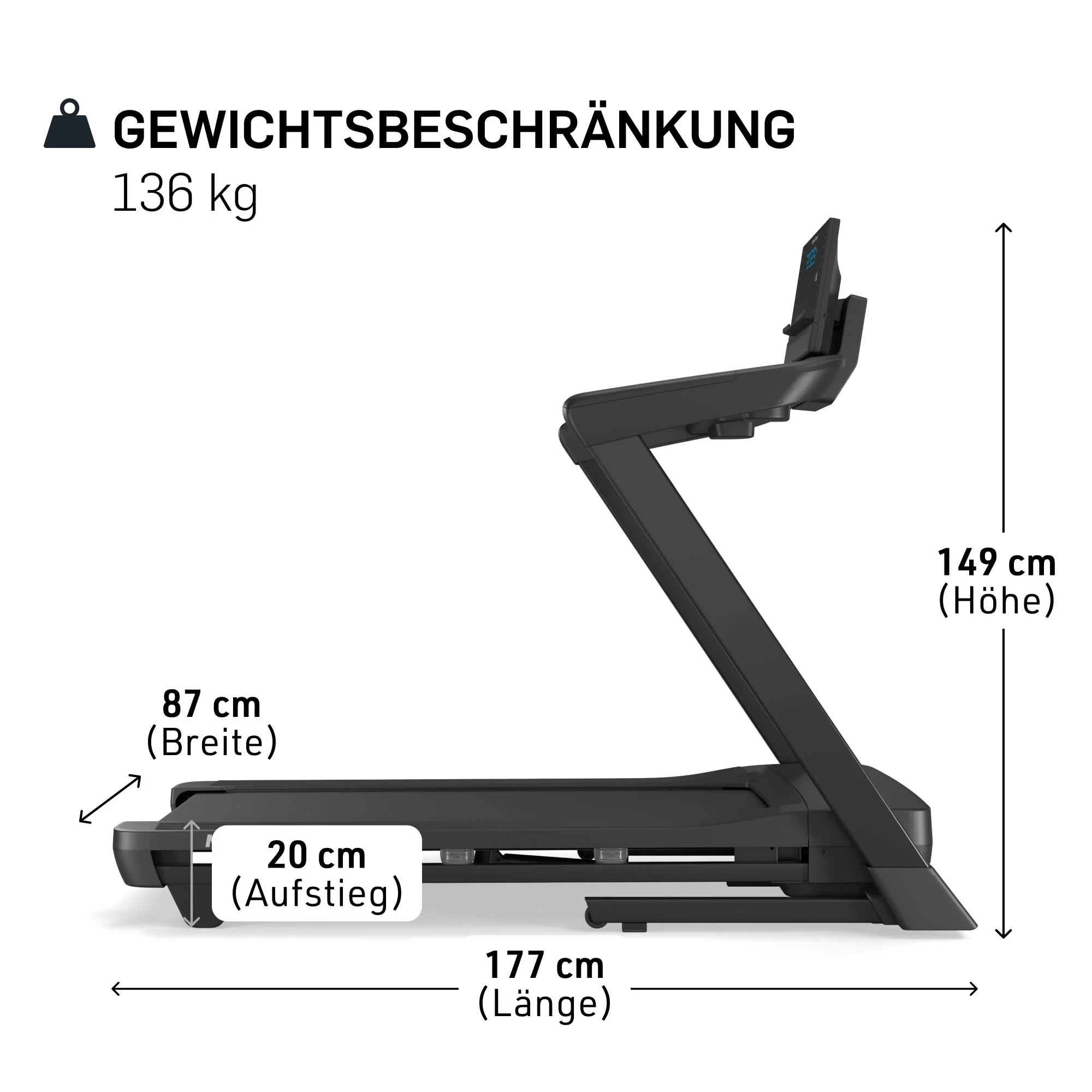 NordicTrack T Series 7 Laufband - Image 9