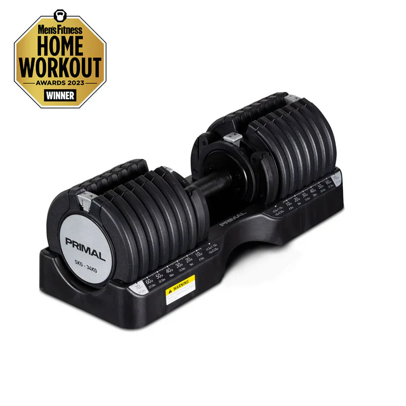 Primal Personal Series 34kg Adjustable Dumbbell - Image 4