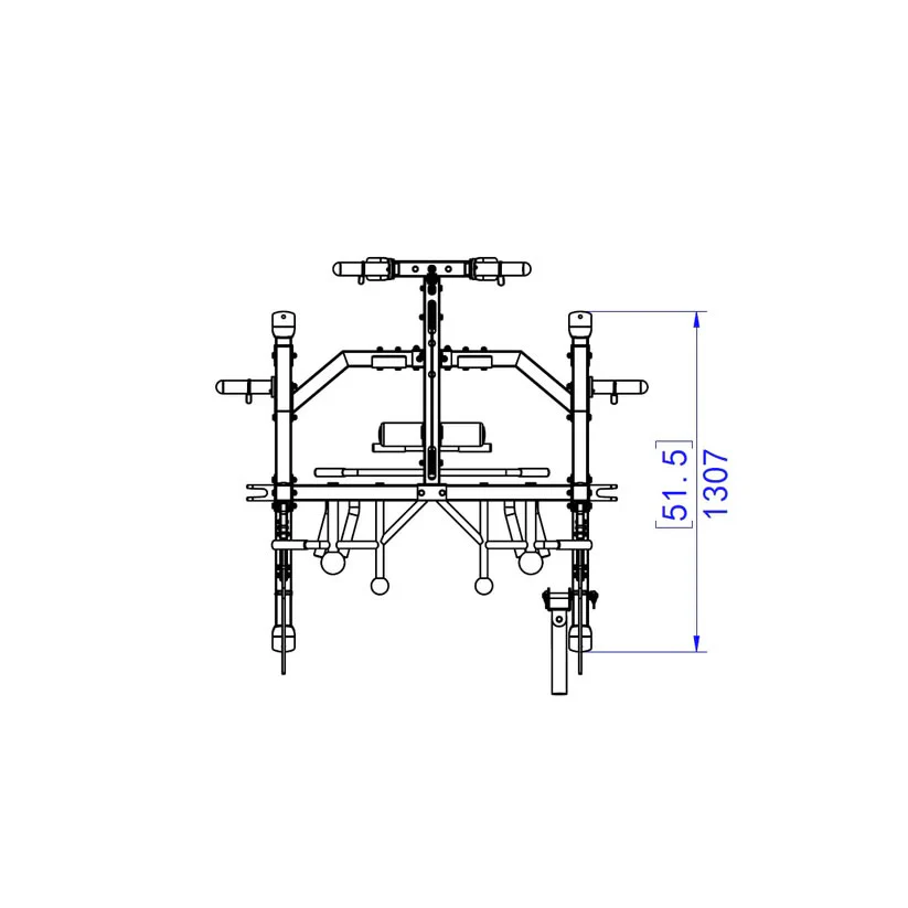 Primal Personal Series Ultimate Half Rack mit Lat Pulldown und Low Row - Image 4