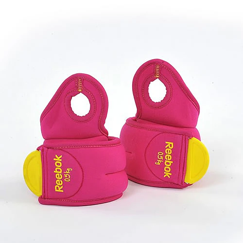 Reebok Gewichtsmanschetten Handgelenk, Paar 2x 0,5kg/ Farbe: Blau/Grau - Image 3