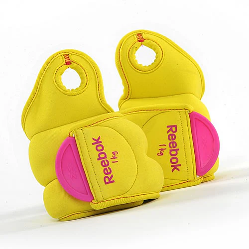 Reebok Gewichtsmanschetten Handgelenk, Paar 2x 0,5kg/ Farbe: Blau/Grau - Image 4