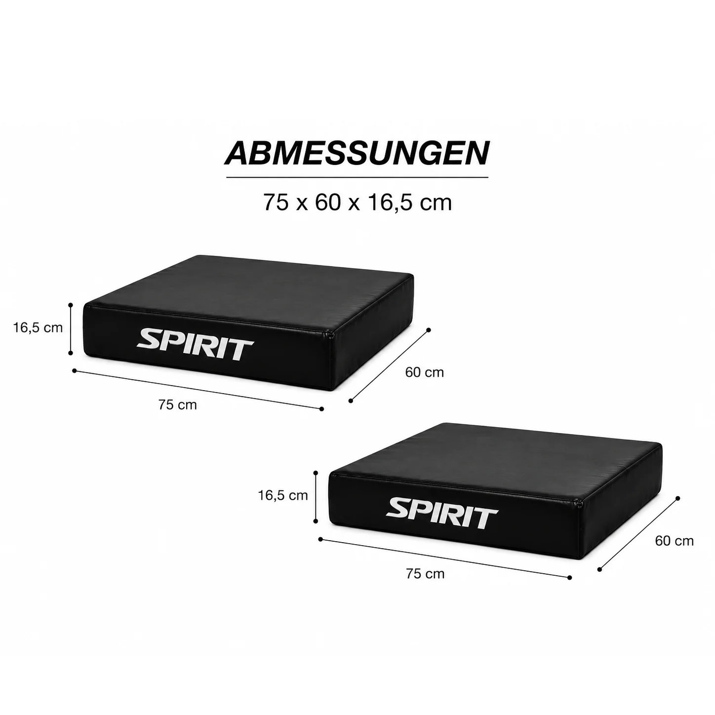 Spirit Fitness Landing Pads Black (Paar) - Image 3