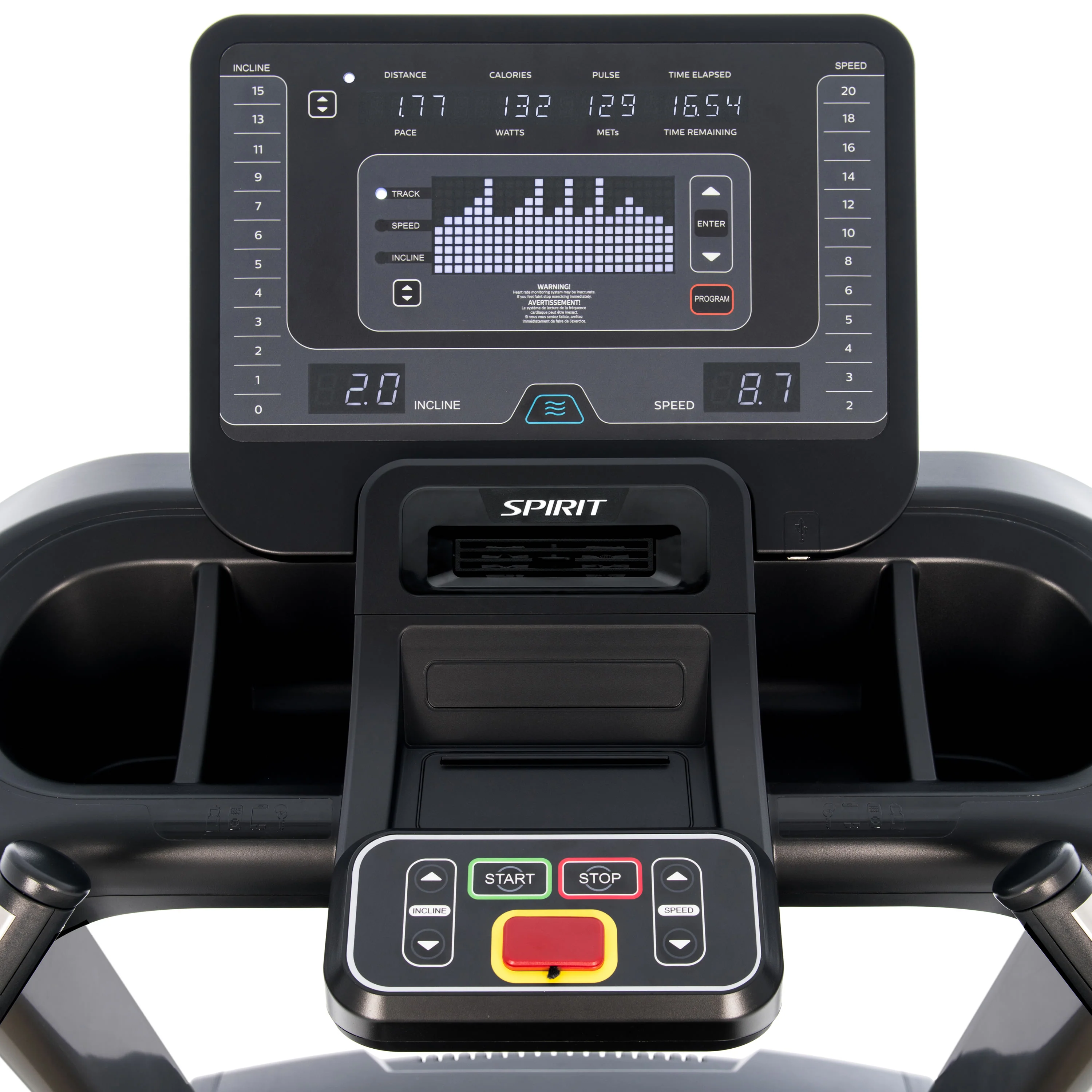 Spirit Fitness Laufband CT800+ LED - Image 4