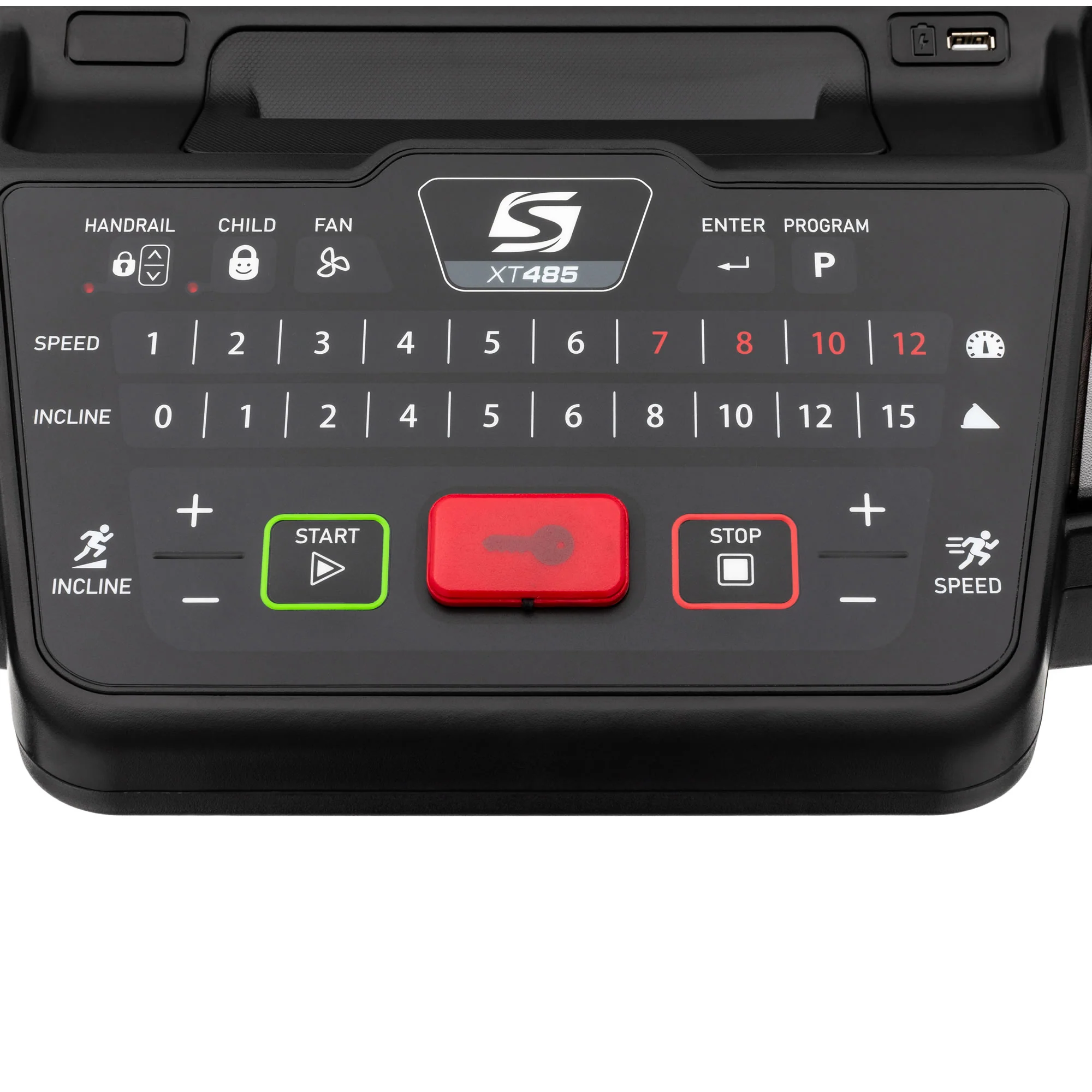 Spirit Fitness Laufband XT485 Black - Image 10