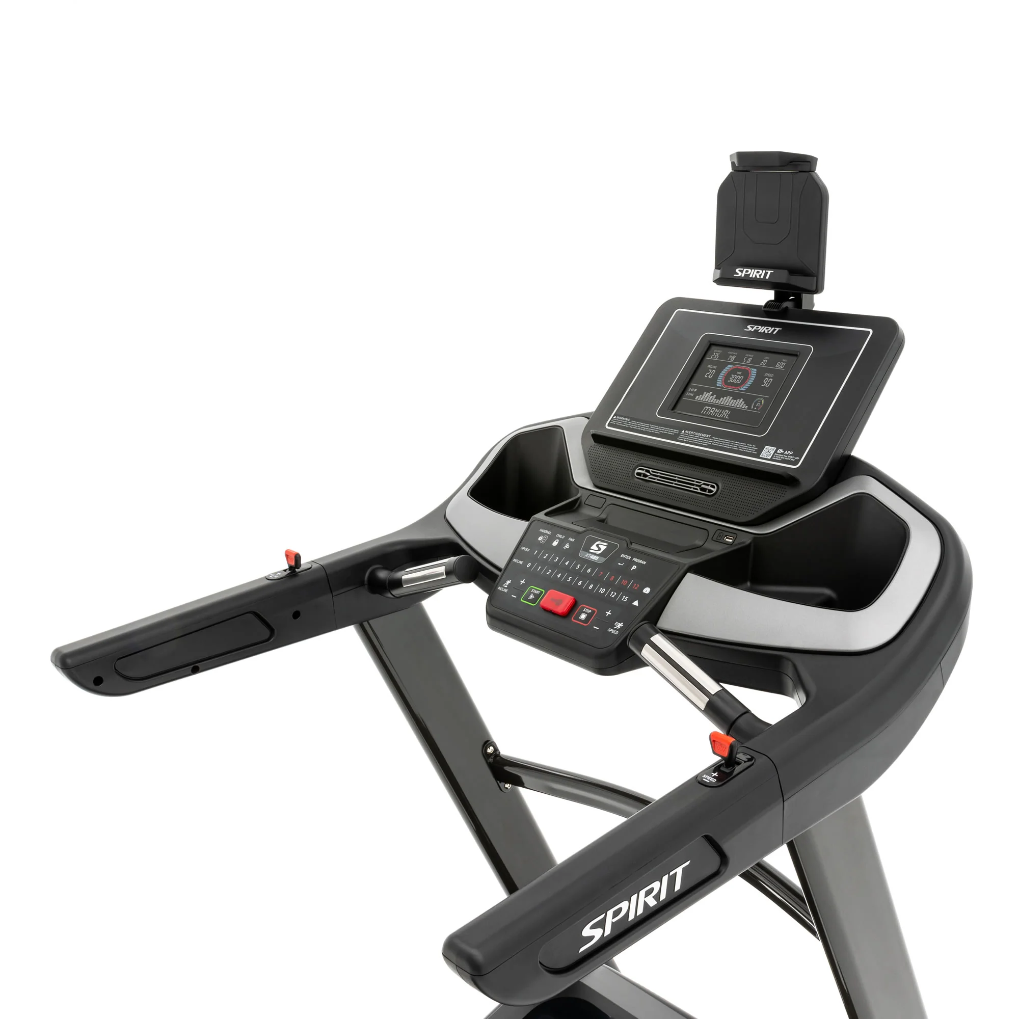 Spirit Fitness Laufband XT485 Black - Image 11