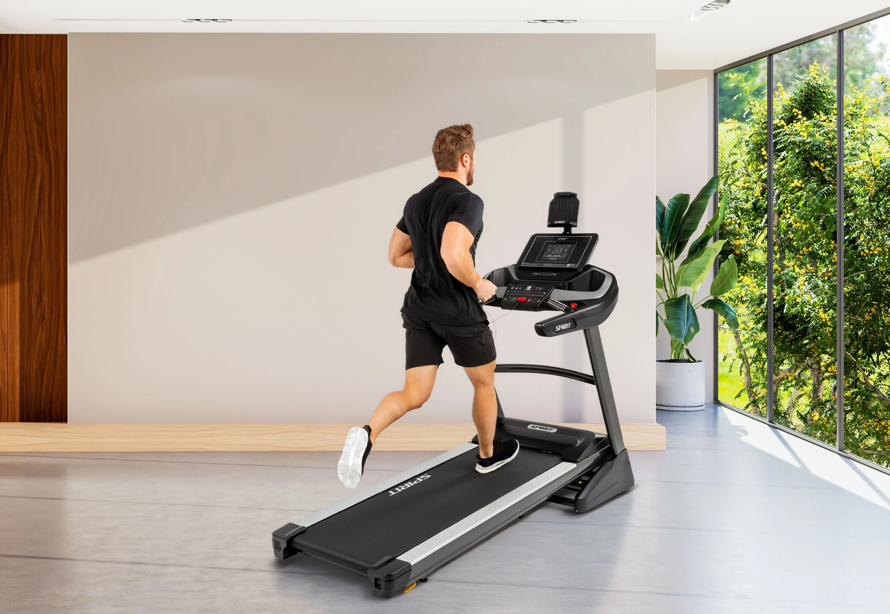 Spirit Fitness Laufband XT485 Black - Image 5
