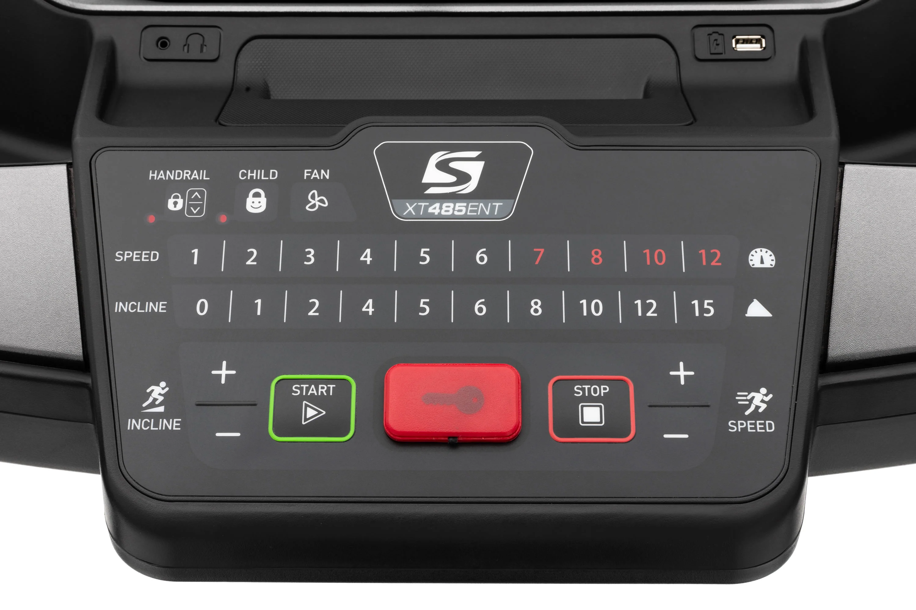 Spirit Fitness Laufband XT485 ENT Black - Image 6