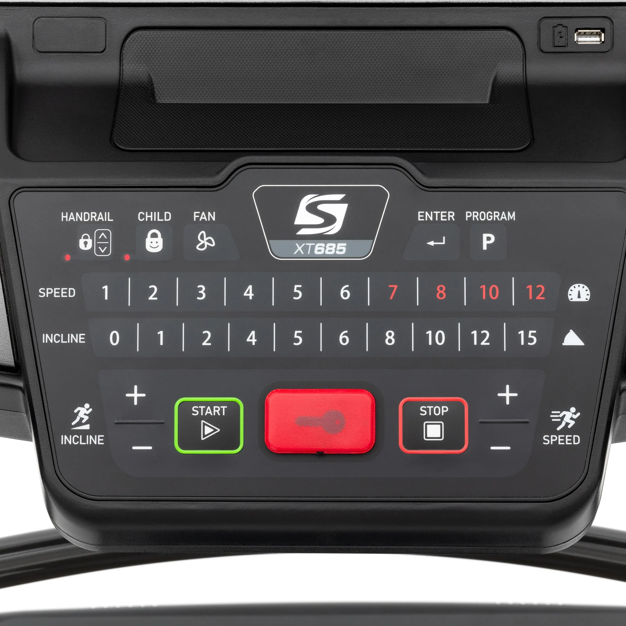 Spirit Fitness Laufband XT685 Black - Image 6