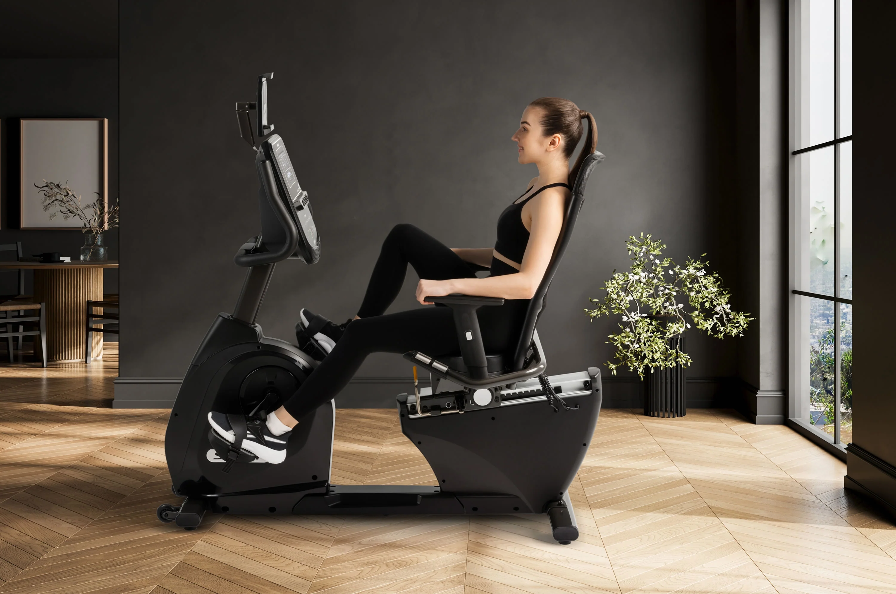 Spirit Fitness Liegeergometer XBR55 Black - Image 14