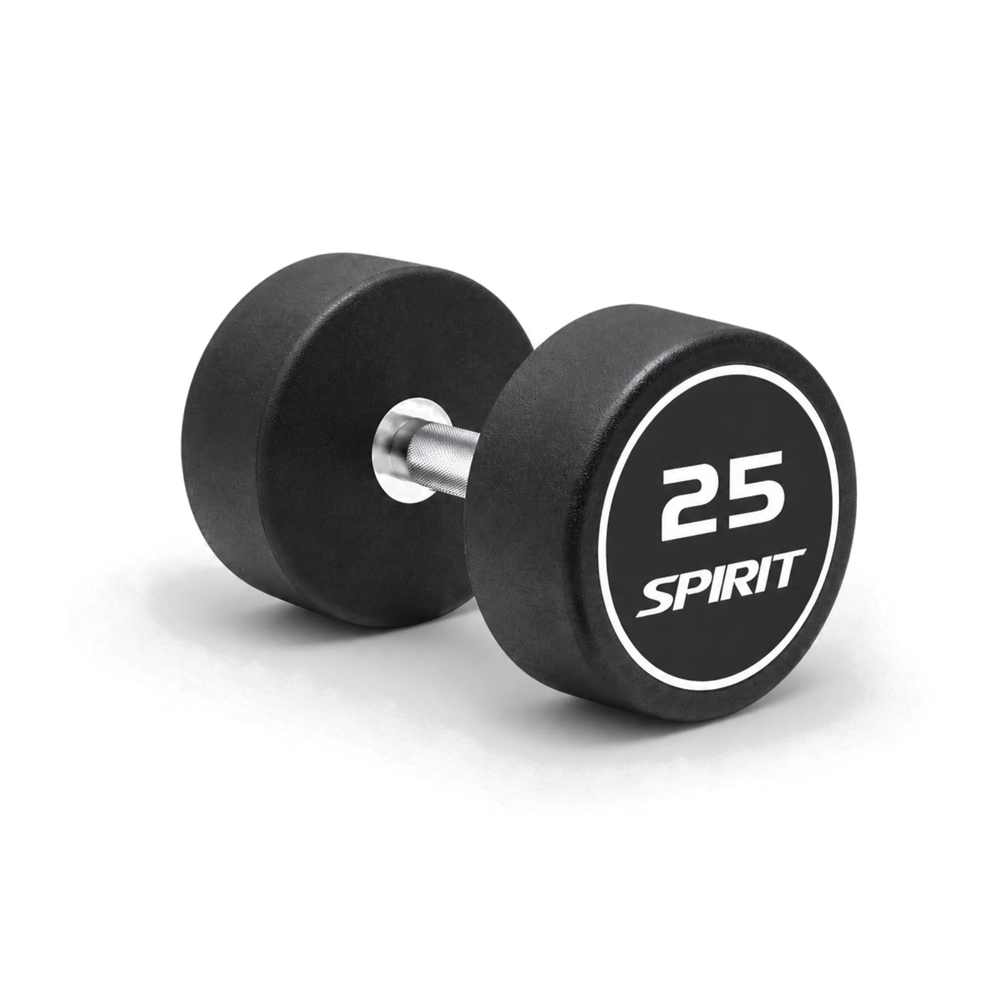 Spirit Fitness Round Rubber Kurzhantel - Image 13