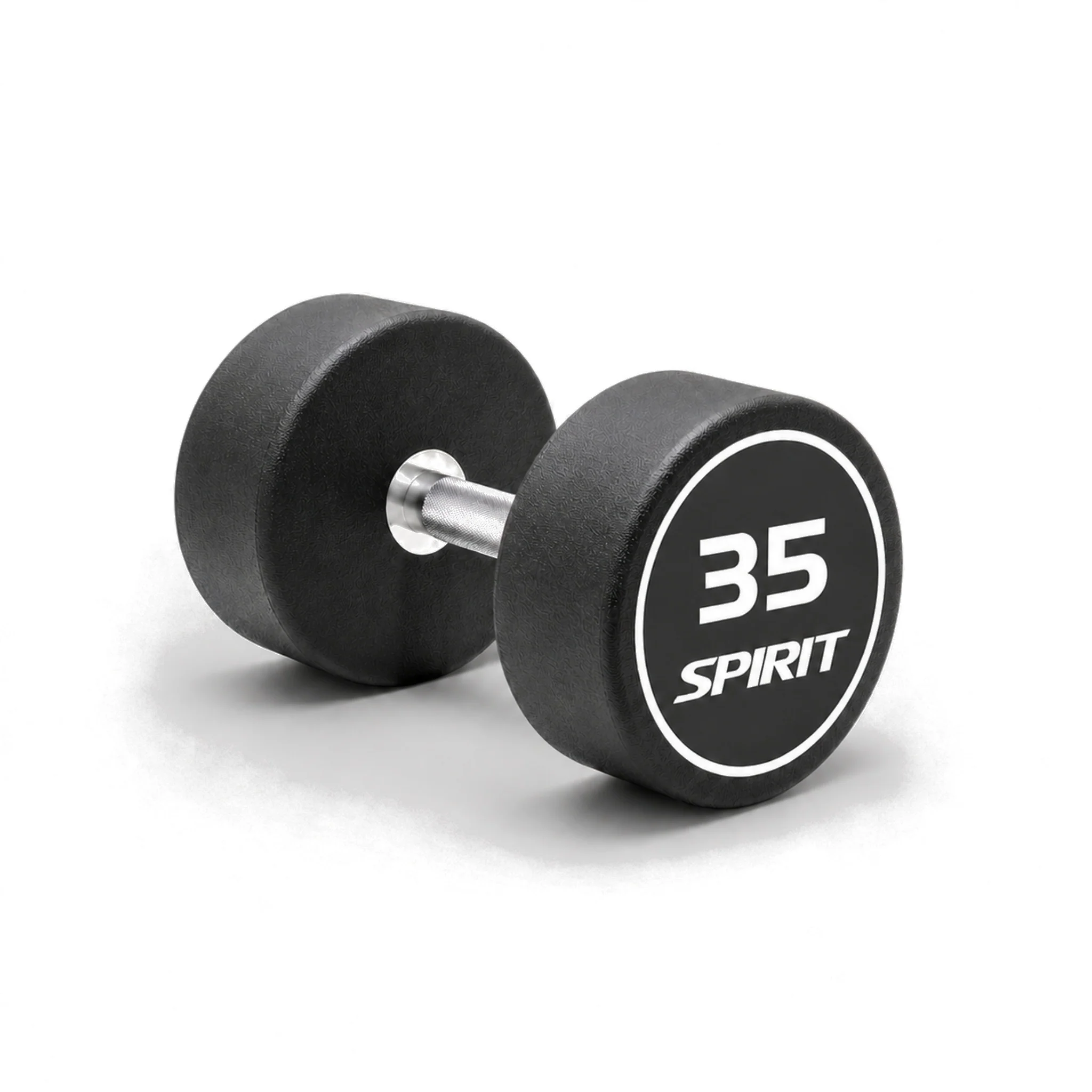 Spirit Fitness Round Rubber Kurzhantel - Image 17