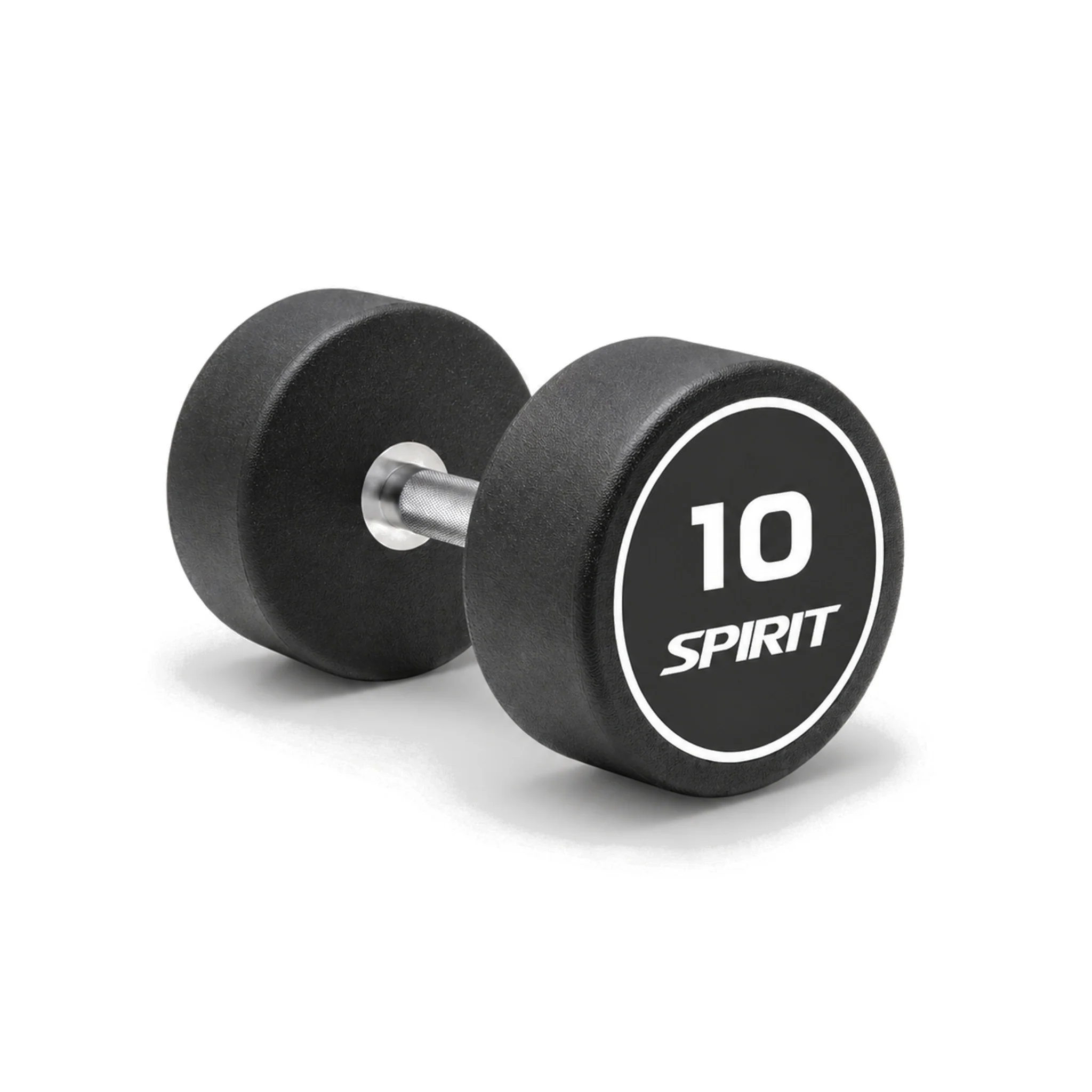 Spirit Fitness Round Rubber Kurzhantel - Image 7