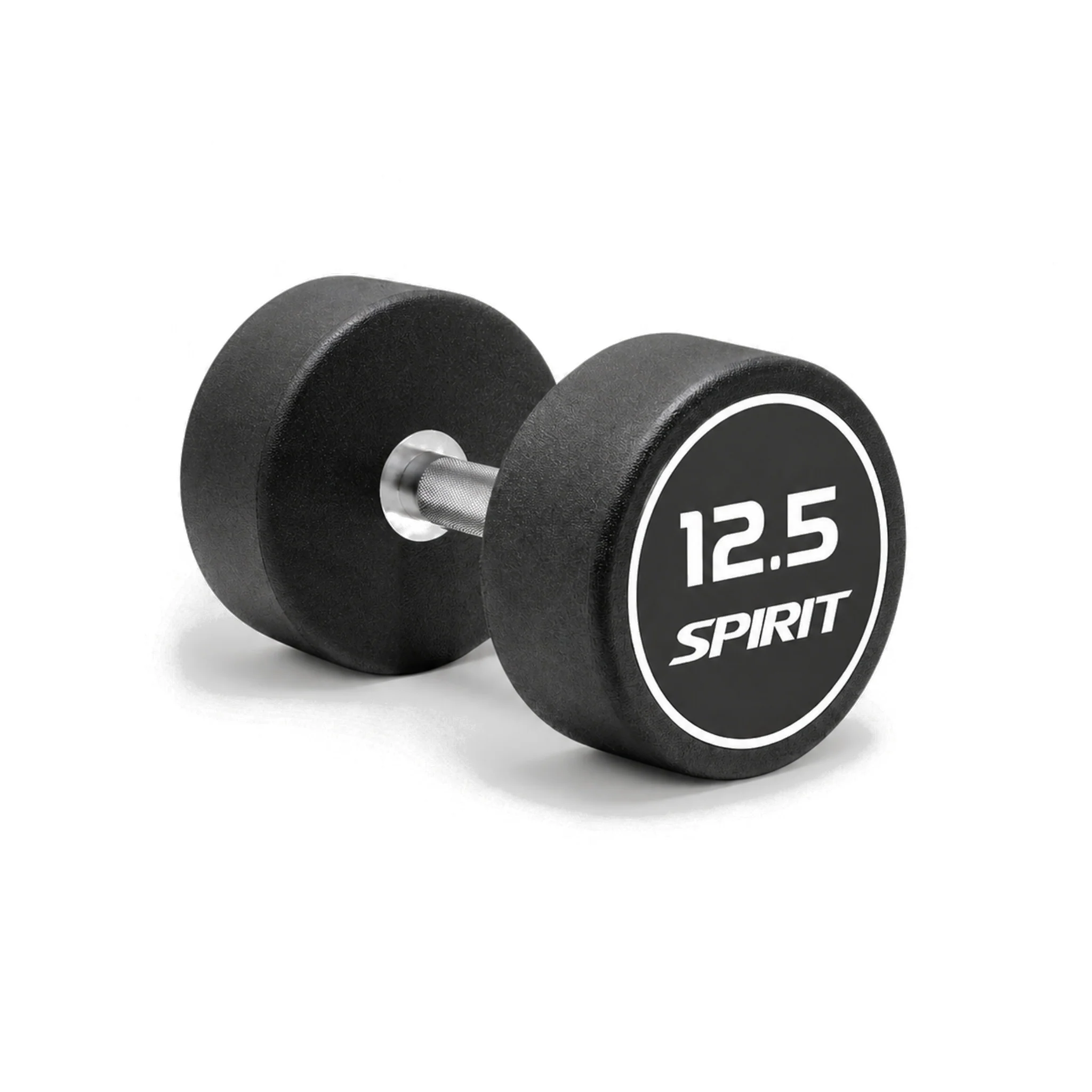 Spirit Fitness Round Rubber Kurzhantel - Image 8
