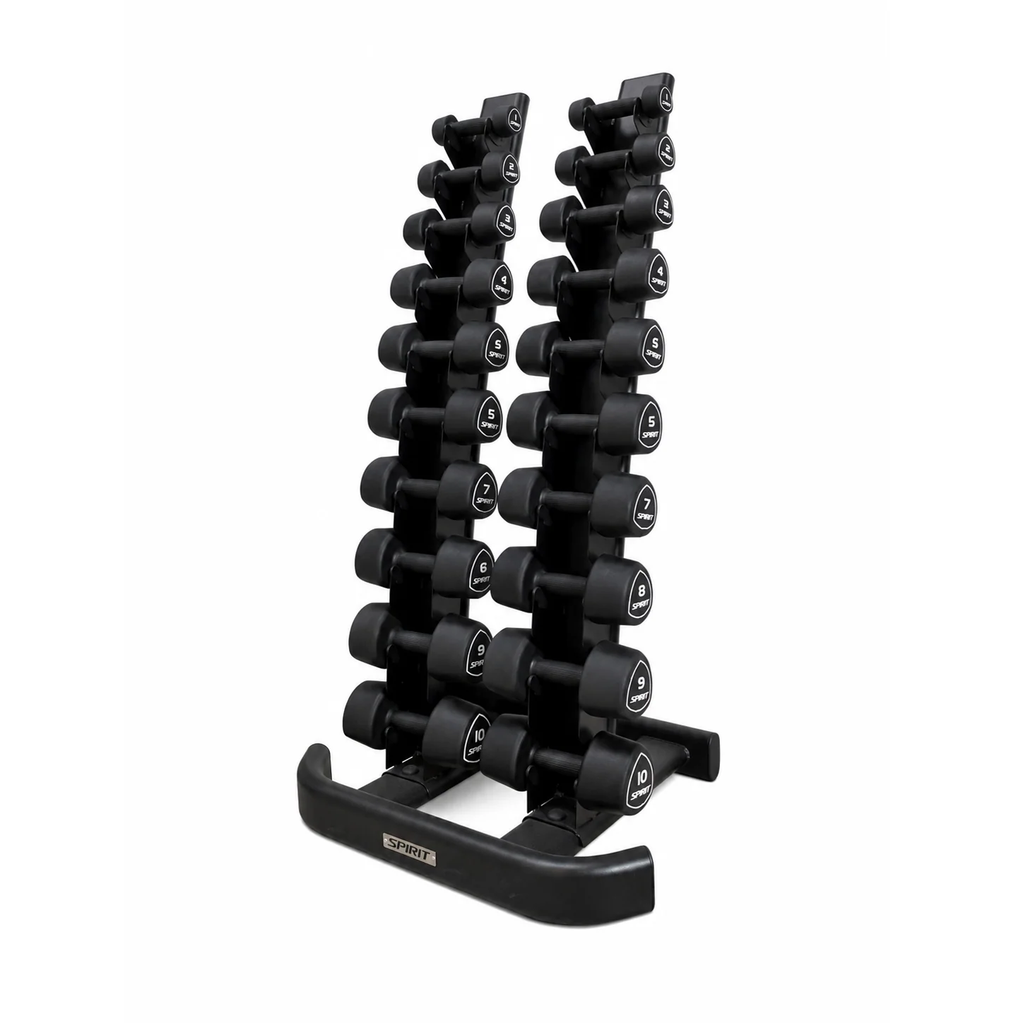Spirit Fitness Tri-Studio Rubber Kurzhantel - Image 12