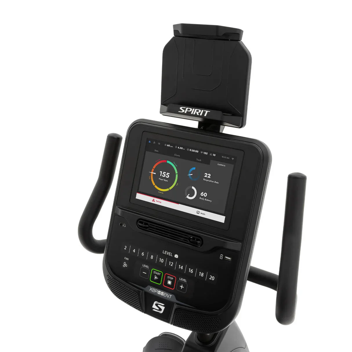 Spirit Fitness XBR55 ENT Black Liegeergometer - Image 4
