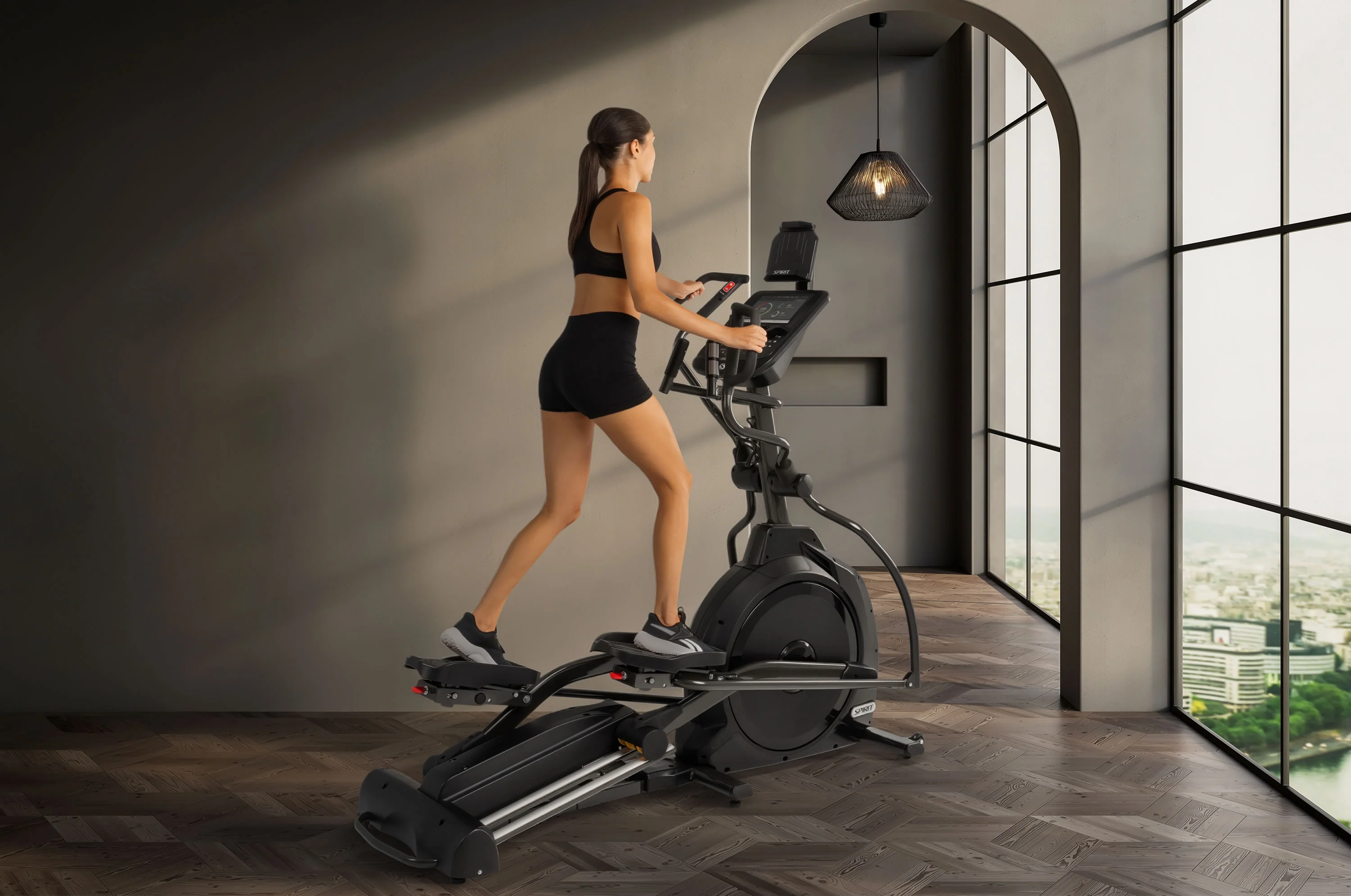 Spirit Fitness Crosstrainer XE395 ENT Black - Image 5