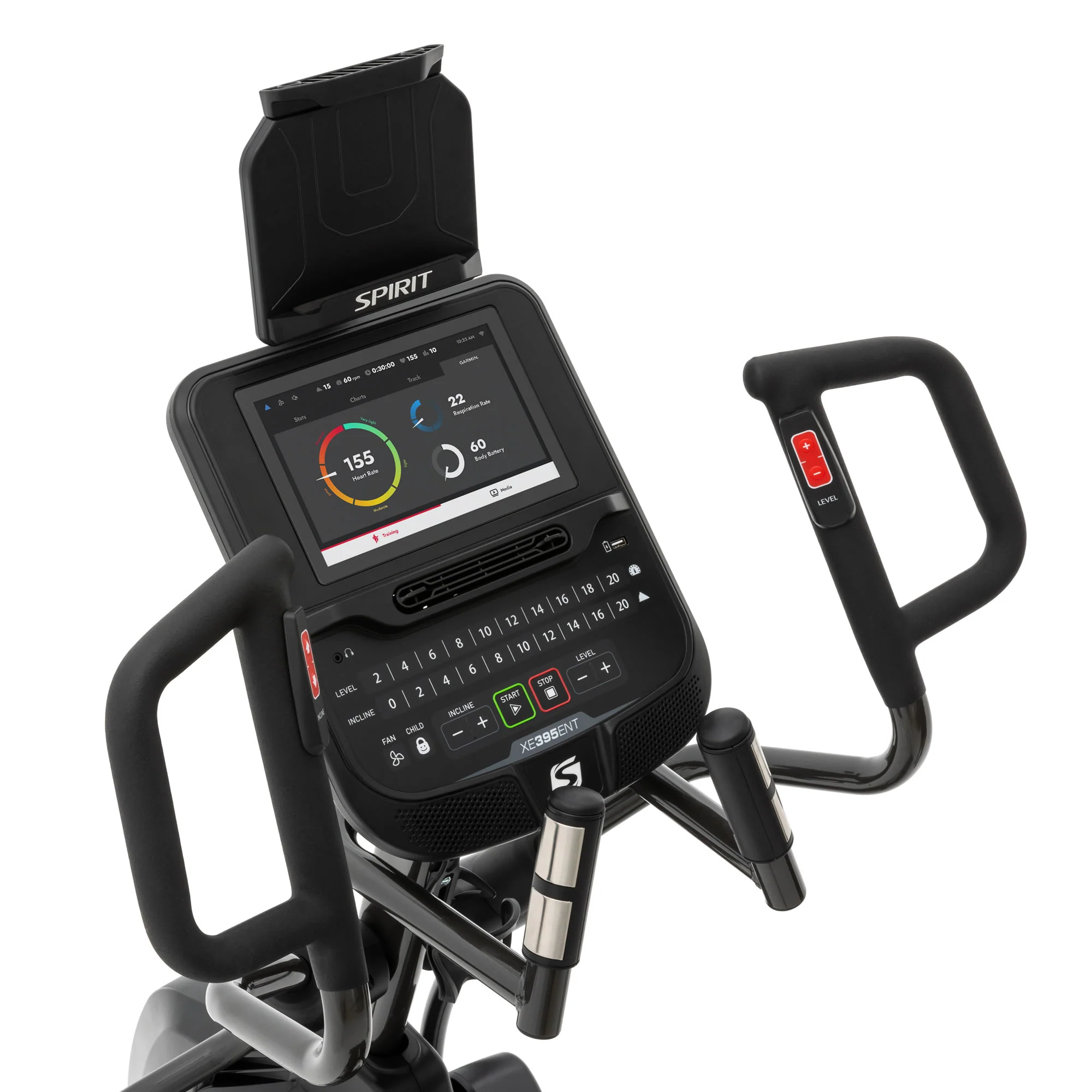Spirit Fitness Crosstrainer XE395 ENT Black - Image 9