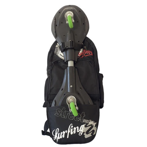 Streetsurfing Backpack Ventura Black/ Green, Rucksack - Image 6
