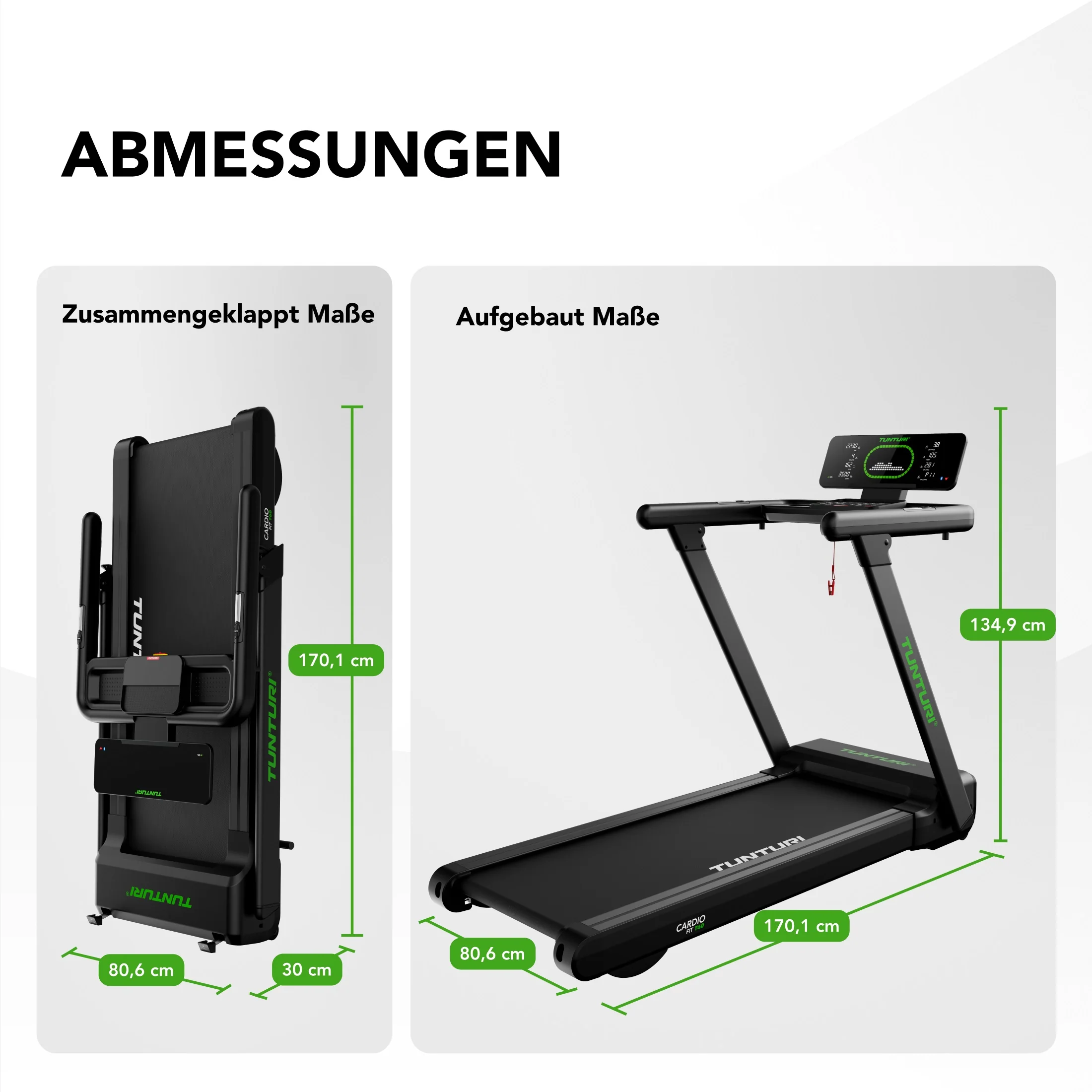 Tunturi Cardio Fit T60 Laufband - Image 3