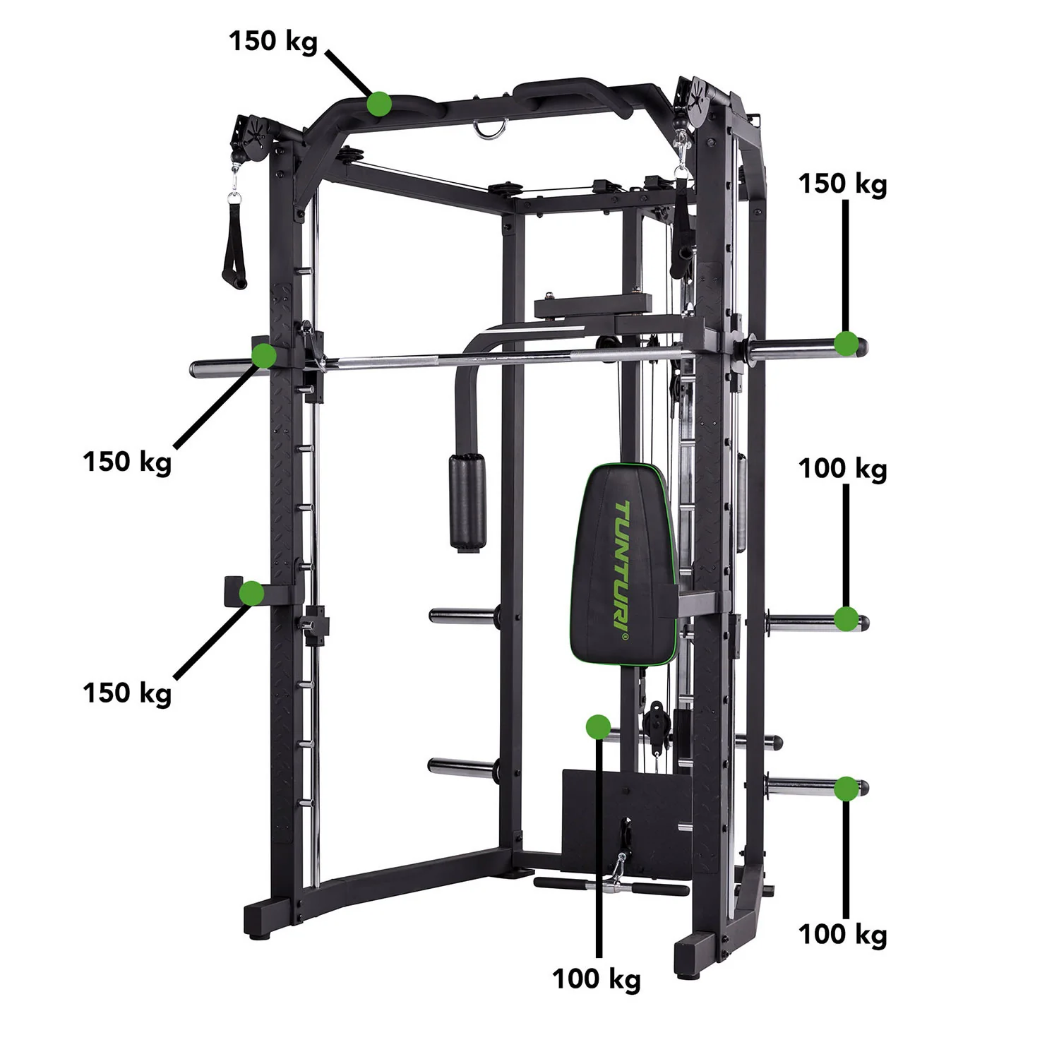 Tunturi Full Smith Machine SM80 - Image 3
